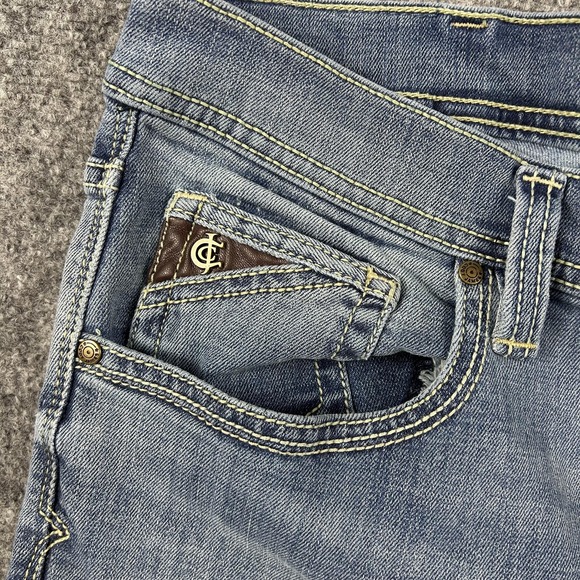 Cody James Jeans Mens 38x32 Light Wash Bootcut Denim Western Cowboy Stretch - Picture 4 of 10